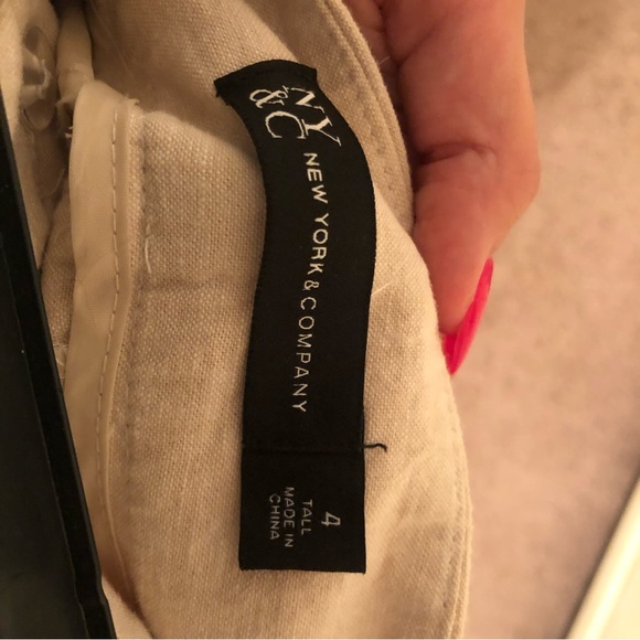 Linen Ankle Dress Pants - Picture 5 of 5